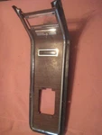 1964 1965 1966 Thunderbird Woodgrain Center Console Trim Cover With Light Used. Price: $29.95.