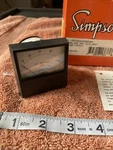 Simpson Electric Panel Meter/gauge 17673 Model 2152 0-50 Amp New In Box. Price: $24.99.