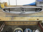 Chrome / Black Oem Used Buick Riviera Grille 95-99 96 97 98 3800 Superchar. Price: $56.25.