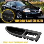 Driver Left Window Switch Panel Bezel Trim For 11-14 Dodge Avenger Chrysler 200 New. Price: $11.39.