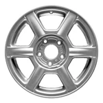 Refurbished Painted Sparkle Silver Aluminum Wheel 16 X 6.5 Remanufactured. Price: $202.80.