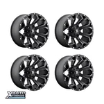 Fuel Off-road D546 Assault Matte Black Milled 17X8.5 6X120 14MM (set 4) New. Price: $1496.00.