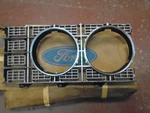 Nos 73-74 Ford Ltd Brougham/country Squire Headlight Grill P/n: Lh D3AZ-13008D New. Price: $59.50.