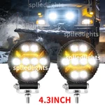 Universal Round Truck Headlight Strobe Turn Signal New. Price: $33.38.
