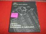 Vintage Oem Factory 1975 Ford Car Shop Manual Vol Predelivery, Lubrication Etc Used. Price: $48.90.
