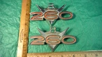 AN59 Ford V8 260 Fender Emblems Vintage 1962 #C2OB16C144 Mercury Comet Fairlane Used. Price: $49.99.