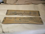 Oem 1990 F350 Crew Cab Midship Frame Crossmembers 4 Door Carrier Bearing Used. Price: $149.00.