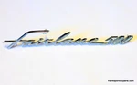 1961 Ford Fairlane 500 Front Fender Emblem #C20B-6250401-E Oem Used. Price: $39.95.