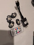 Wireless Car Led Lights 8 Colors Rechargeable Remote Interior Decor Kit, New Usa. Price: $22.45.