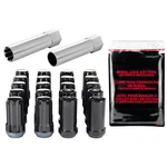 Mcgard 65540BK Tuner Style Spline Drive Lug Nut Kit W/black Caps 1/2 X 20 New. Price: $140.39.