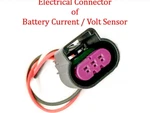 Connector Of Battery Current/volt Sensor C60002 Fits:buick Cadillac Chevrolet Gm New. Price: $17.57.