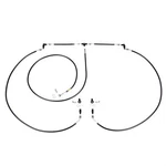 Chase Bays For Chevrolet Corvette C5/C6 Stand Alone Dual Rear Calipers Hydro New. Price: $256.49.