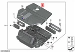 Genuine Bmw X3 X4 F97 F98 Sac Sav Engine Cover 13718093911 New. Price: $480.87.
