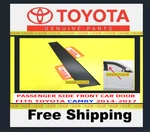 Door Molding Window Glass Trim Panel Passenger Side Front Oem Toyota Camry 14-17 New. Price: $77.45.