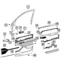 Genuine Mopar Power Seat Switch 68347521AK New. Price: $302.58.