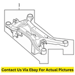 2017 Volkswagen Tiguan Suspension Subframe Crossmember Used Oem 5N0505235AH. Price: $106.00.