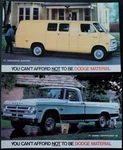 Nos Mopar 1971 Dodge Post Cards Adventurer Pickup Truck Tradesman Maxivan Used. Price: $12.85.