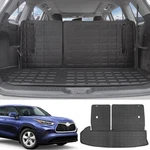 Powoq Rear Cargo With Backrest Mat, Compatible 2014-2019 Highlander New. Price: $83.97.