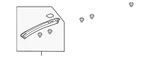 Genuine Honda Garnish Front Roof New Oem 75210-SCV-A01ZA. Price: $532.80.