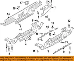 Ford Oem 19-23 Ranger Rear Bumper Components-lower Extn Nut W717555S307 New. Price: $19.80.