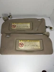 2001 Lexus IS300 Sun Visor Set Pair With Home Buttons Oem Beige Light Brown Used. Price: $55.99.
