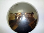 Ford Deluxe Polished Stainless Steel Hubcap 1940 Vintique New. Price: $68.00.