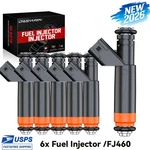 6 High Performance Fuel Injector Ford F150 1999-03 E150 E250 Econoline Truck New. Price: $55.99.