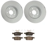 KIT-121325-AE105 Trw 2-WHEEL Set Brake Disc And Pad Kits Front Ford Escape New. Price: $150.08.