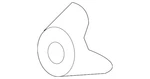 Genuine Ford Upper Control Arm Nut W711223-S441 New. Price: $9.48.
