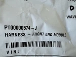 Rivian R1T Front End Module Wiring Harness PT00000574-J Brand New Oem. Price: $99.00.