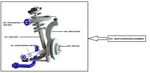 Left Rear Complete Suspension Assembly Oem 11-20 Dodge Journey Used. Price: $150.00.