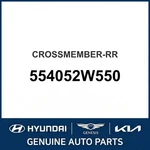 2013-2019 Hyundai Santa Fe Crossmember-rear Oem New 554052W550. Price: $703.85.