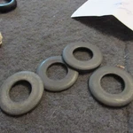 Nos 1967 1969 Ford F500 F750 Front Shock Absorber Washers C6TZ-18A065-A 4X New. Price: $69.99.