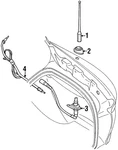 Genuine Gm Cable Extension 12186132 New. Price: $25.57.
