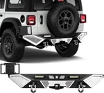 Rear Bumper Compatible With 2018 2024 Jp Wrangler Jl/jlu, Off-road Rock Crawle New. Price: $418.99.