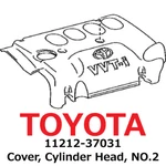 New Toyota Genuine Scion Corolla Cover, Cylinder Head, NO.2 11212-37031. Price: $122.00.