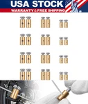 03336 Brass Silver Cable Stop Assortment 1/4 Inch 5/16 3/8 24 Pack New. Price: $23.90.