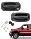 Exterior Door Handles W/ Lock Cylinder & Keys Set For 1999-07 Chevy Gmc Cadillac New. Price: $28.99.