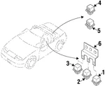 Genuine Nissan Relay 25230-C996A New. Price: $30.23.