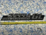 Vw Volkswagen Jetta Gl Fuel Injection Emblem 161853687 Aa Rear Trunk Badge Used. Price: $34.95.