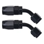 Evil Energy Hose End Fitting Degree Swivel For 6AN, BLACK-45 New. Price: $28.90.