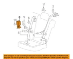 Gm Oem 13-17 Xts Restraint Systems Rear Seat Belts-buckle 19331760 New. Price: $142.09.