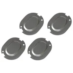 Trunk Floor Drain Plug Plates Covers 1964-66 Gm Chevelle Cutlass Impala 4PC New. Price: $19.00.