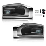 Clear Led Fog Lights Lamps + Chrome Bezels For 2015-2018 Gmc Yukon Xl New. Price: $95.71.