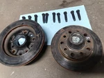 Wilwood 160-9240 Pair Front Rotors / Hub Hybrid 5X5IN Std Studs Used. Price: $158.63.