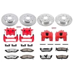 Powerstop Z36 Truck And Suv Ceramic Brake Pad, Drilled & Slotted Rotor, Cali New. Price: $888.55.