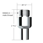 Chrome Aluminum Air Valve Adapter New. Price: $23.32.
