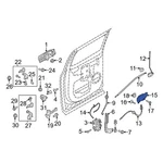 Genuine Ford Exterior Door Handle JC3Z-2626605-AD New. Price: $153.70.