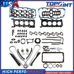 Timing Chain Kit Full Gagket Set 99 Ford Expedition 5.4L V8 Sohc Vin New. Price: $109.55.
