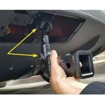 New! Tesla Model X, Tow Hook Trailer Hitch Receiver 2 Keys, Bag #583. Price: $179.99.